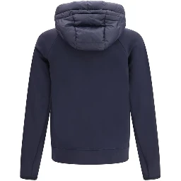 Blue Polyester Sweatshirt