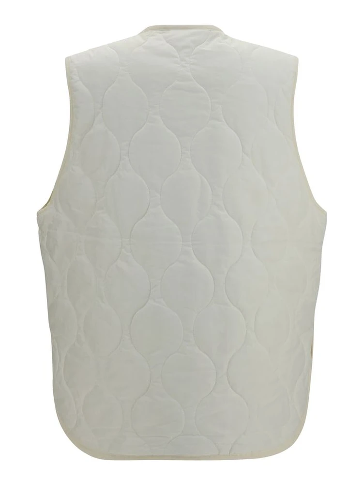White Polyamide Sleeveless Jacket alternative
