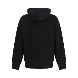 Black Cotton Sweatshirt