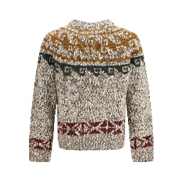 Beige Wool Oves Aries Sweatshirt