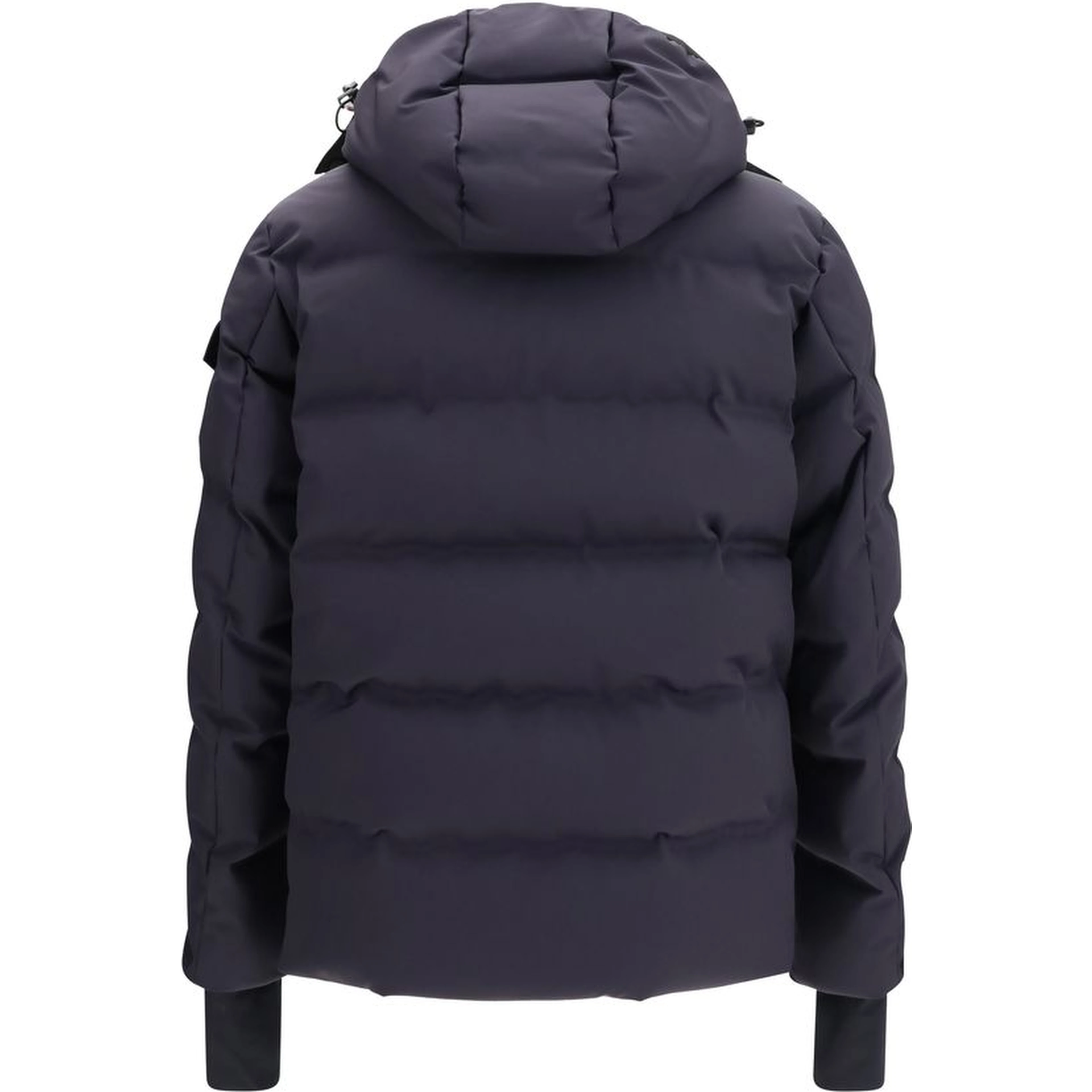 Blue Polyamide Full-Length Jacket