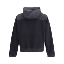 Black Polyester Sweatshirt