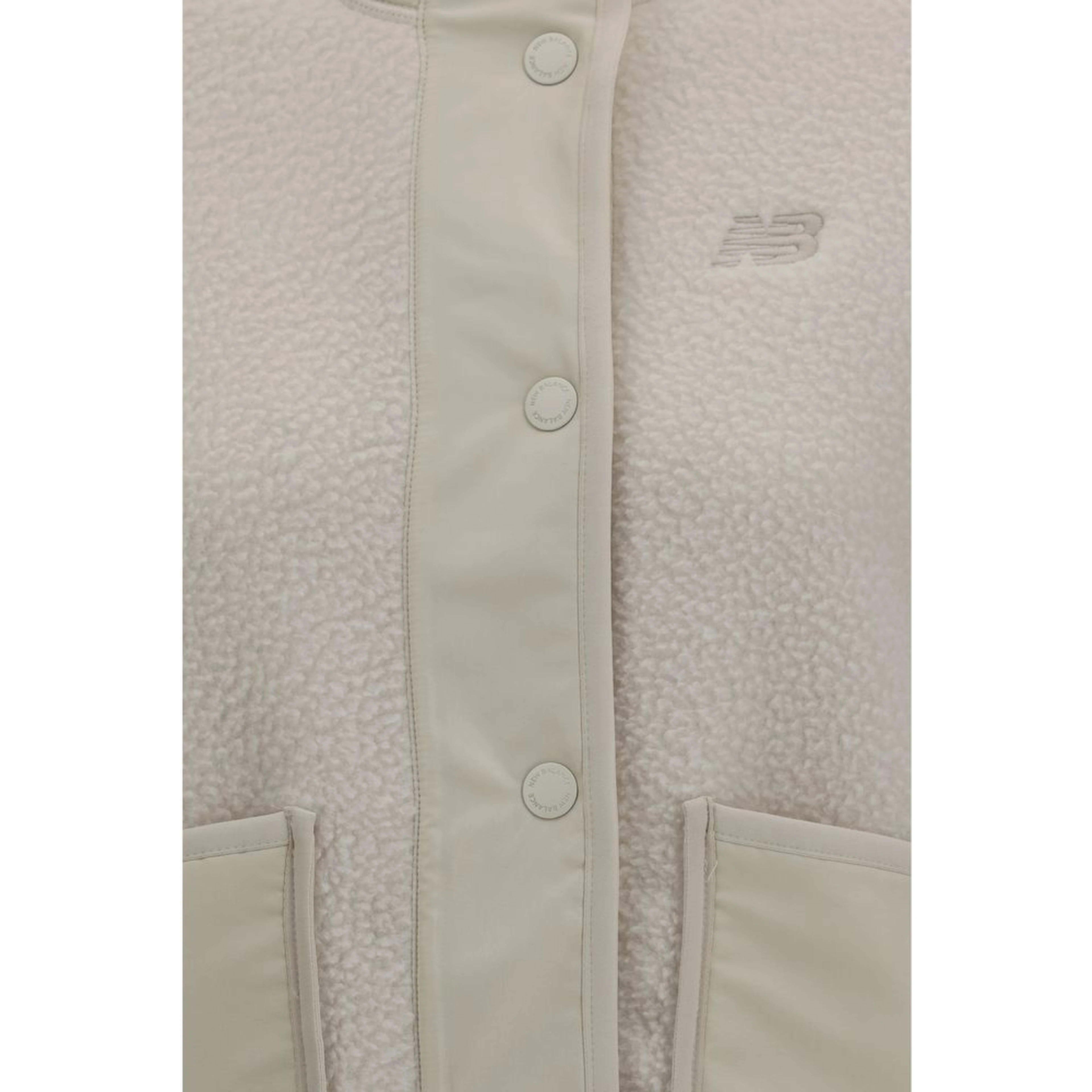 White Recycled Polyester Shell Jacket