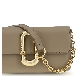 Beige Calf Leather Bos Taurus Wallet