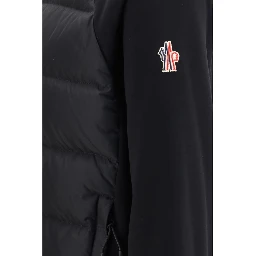 Black Polyester Sweatshirt