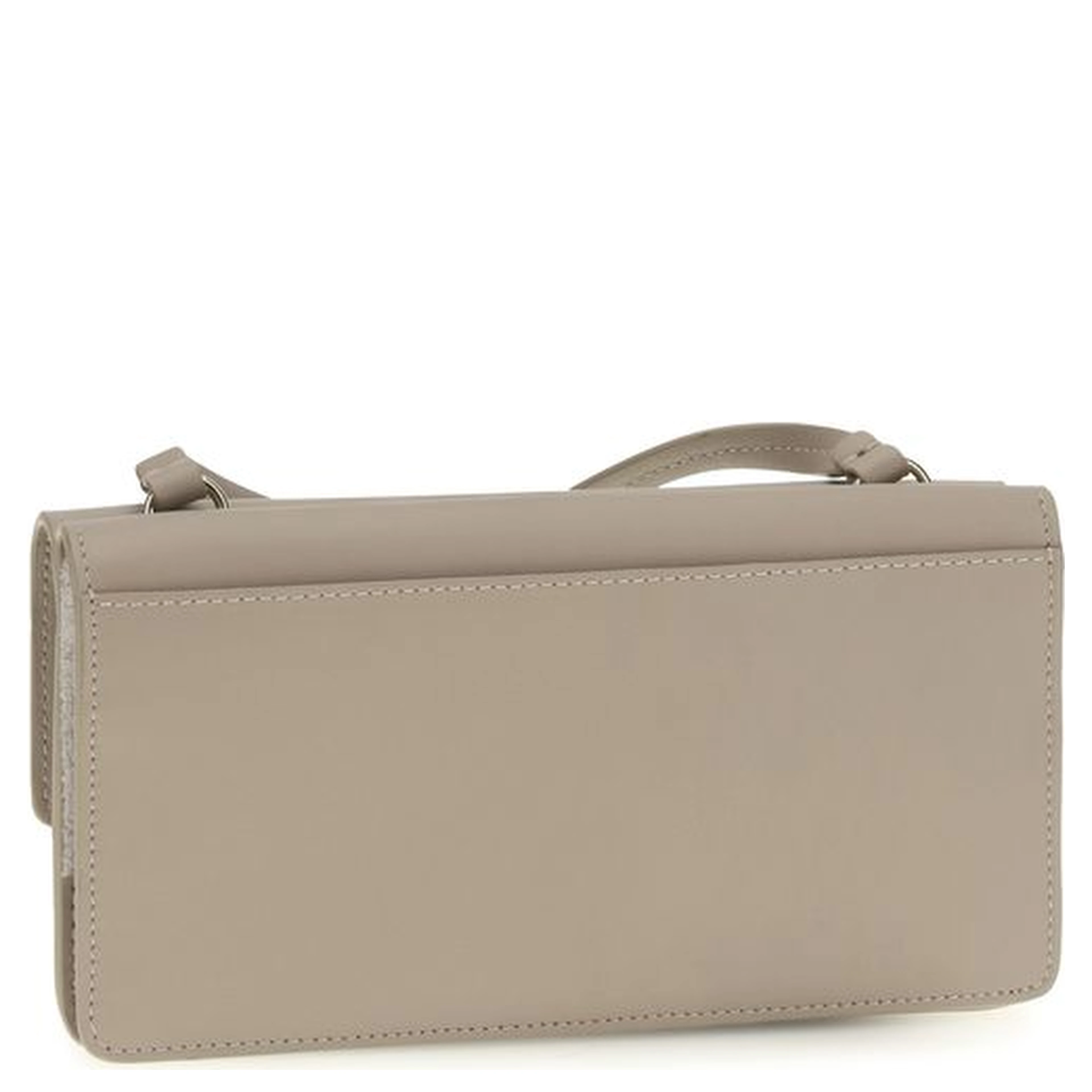 Beige Calf Leather Bos Taurus Wallet