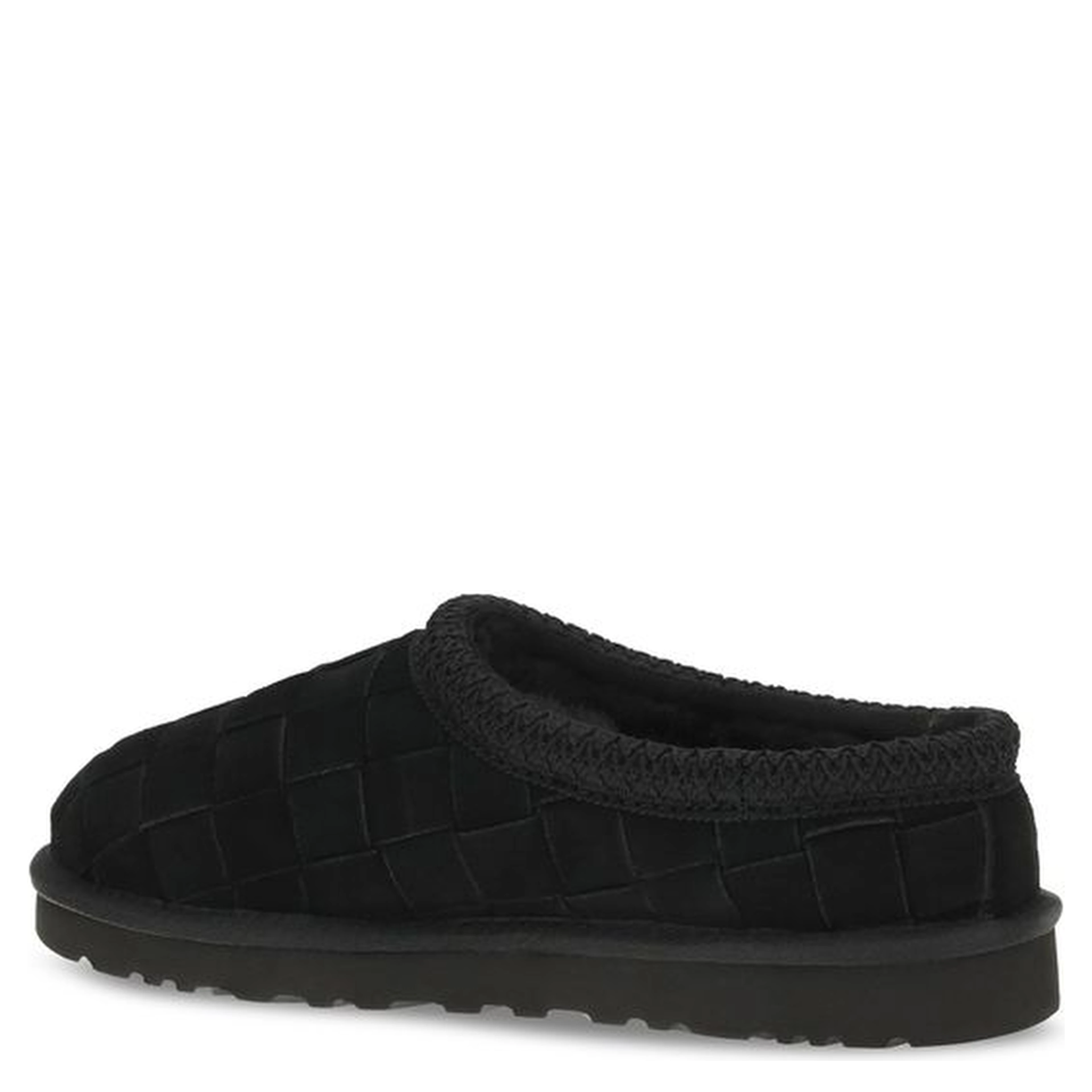 Black Suede Leather Mules