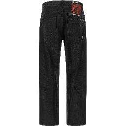 Black Cotton Jeans Denim