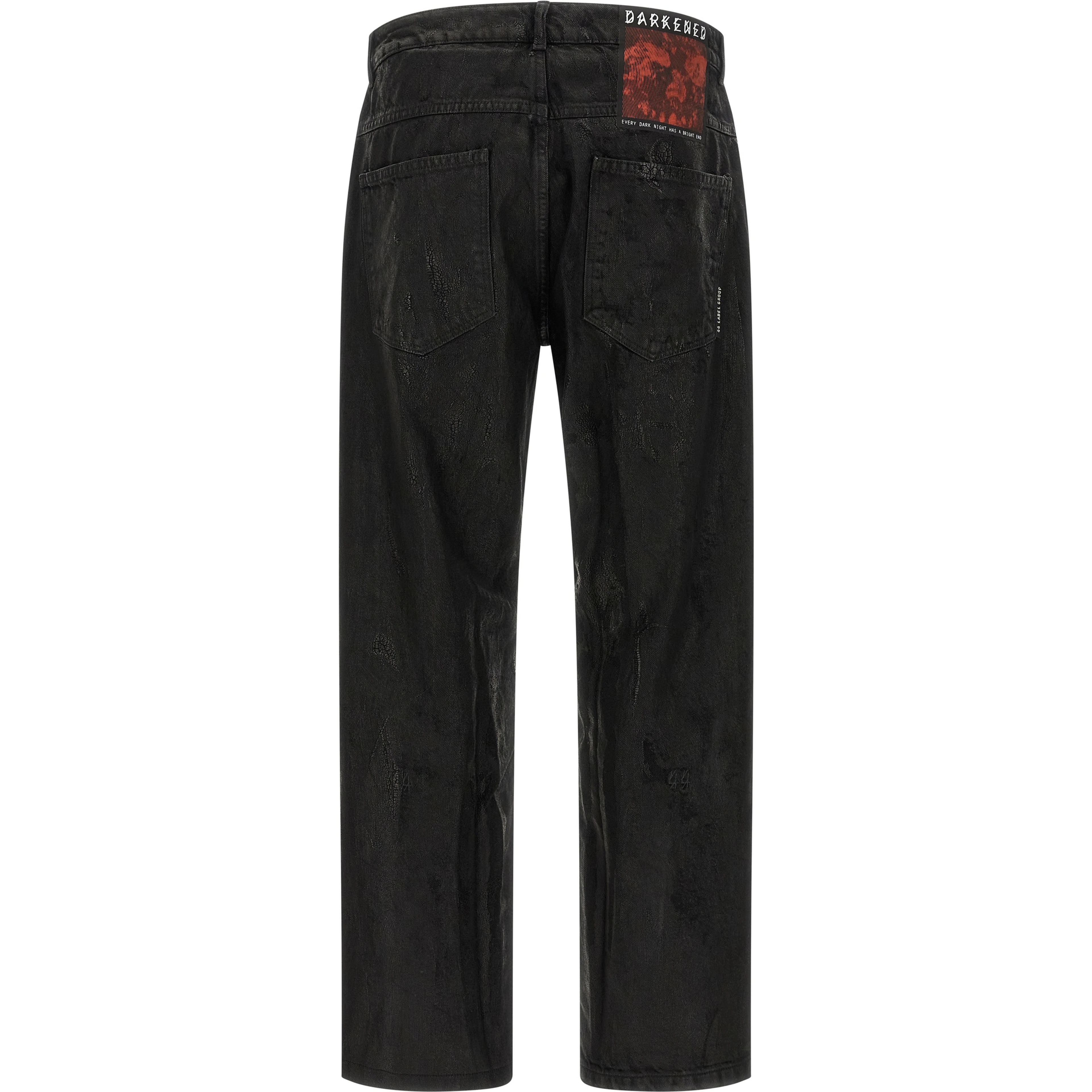 Black Cotton Jeans Denim