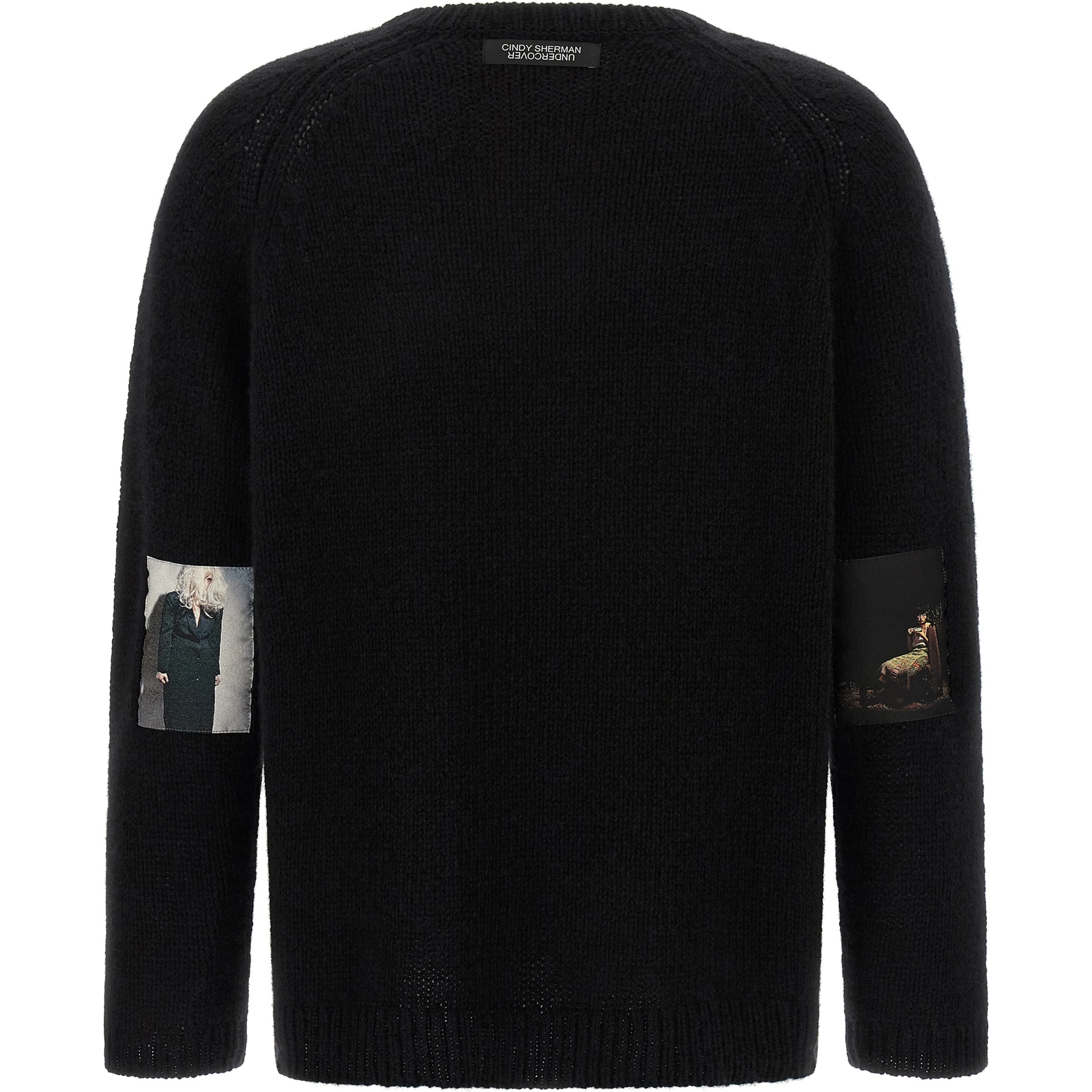 Black Wool Cardigan