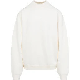 DOUBLE KNIT MOCKNECK SWEATER