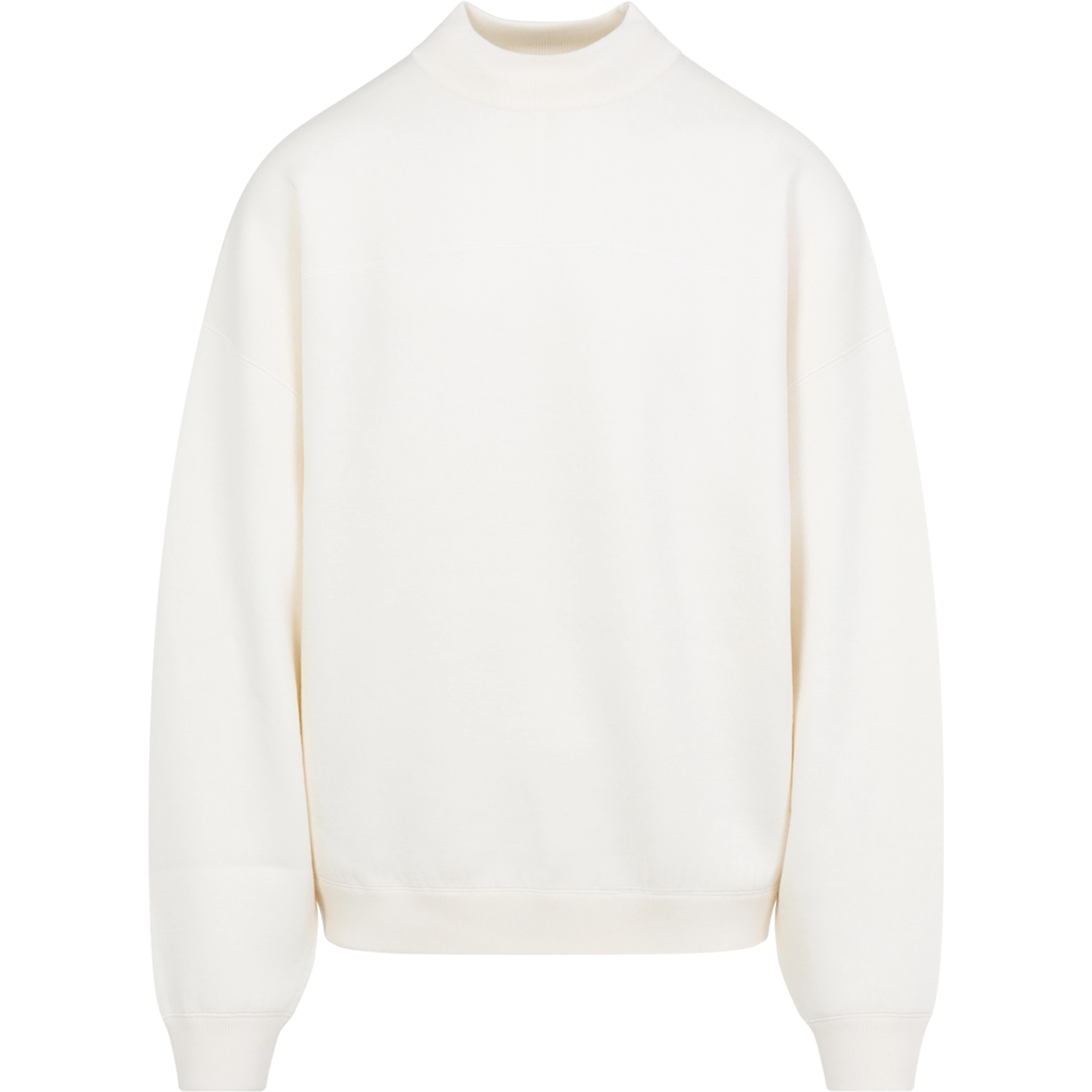 DOUBLE KNIT MOCKNECK SWEATER
