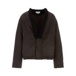 REMOVABLE COLLAR COTTON JACKET