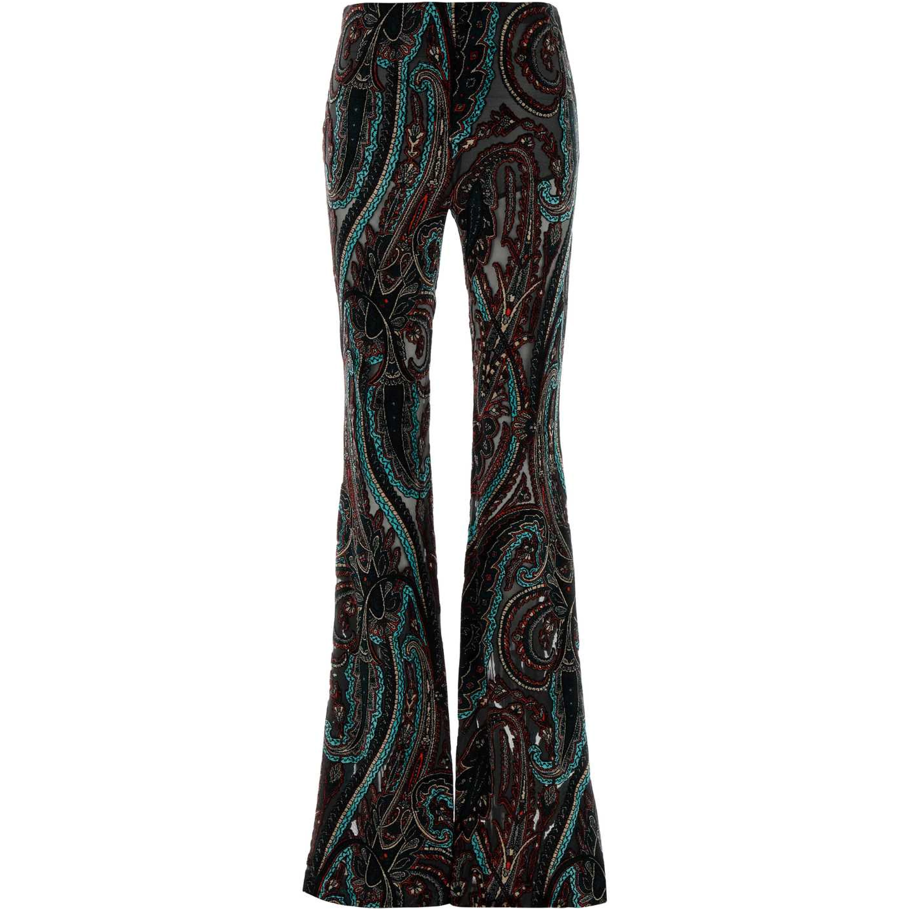 FLARED PRINTED LEGGINS