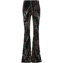 FLARED PRINTED LEGGINS