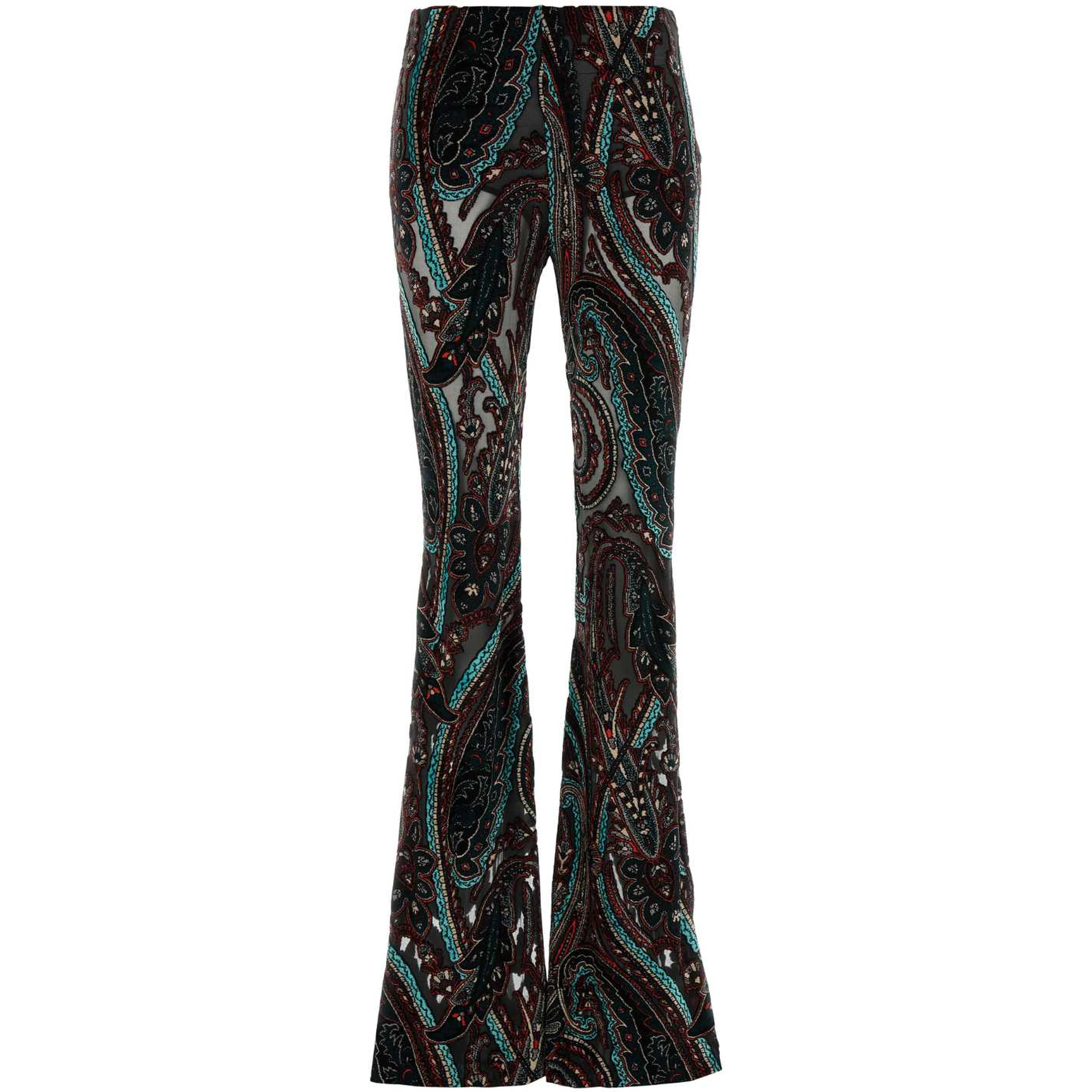 FLARED PRINTED LEGGINS
