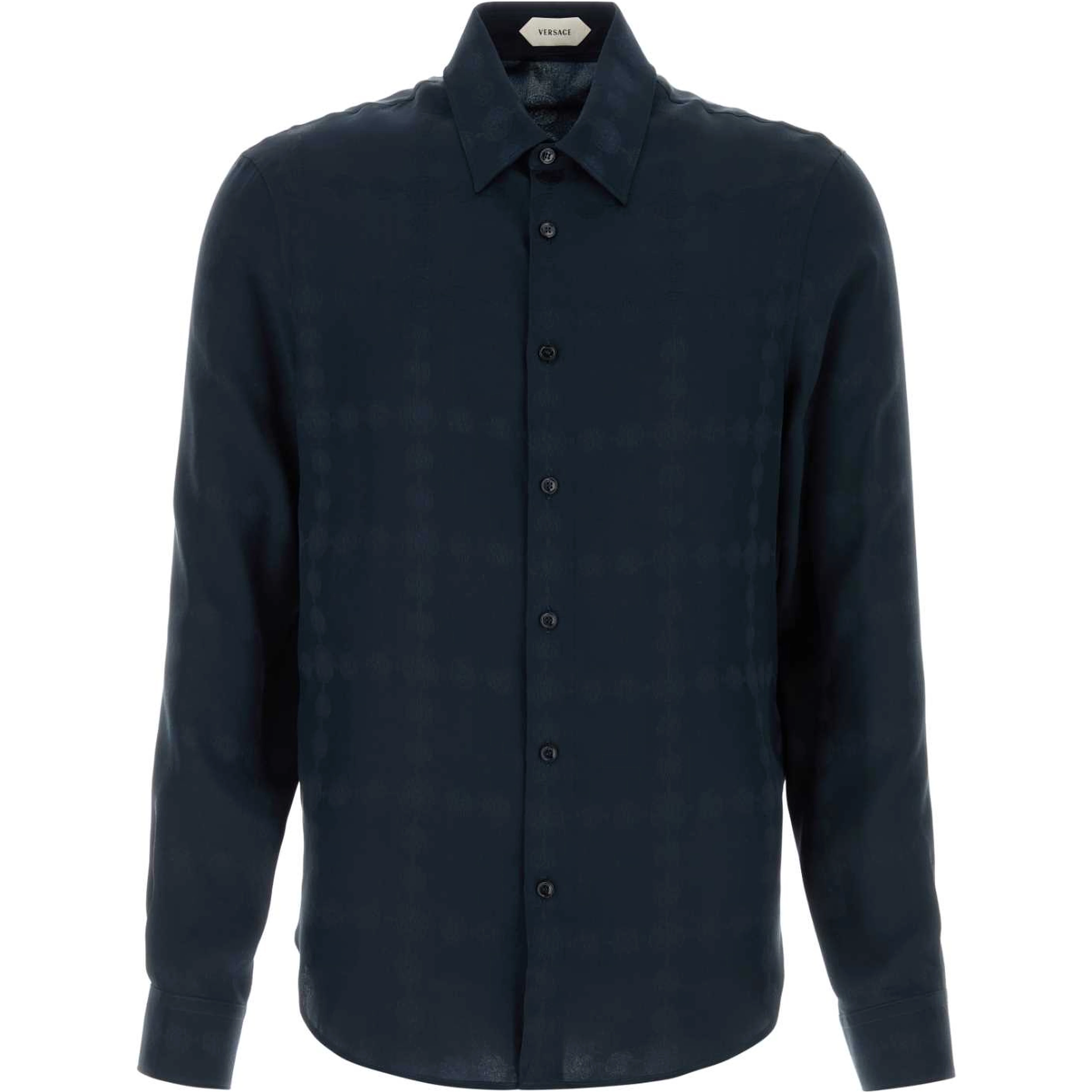 INFORMALSHIRTMEDUSAVINTAGESILKCREPESATINJACQUARD