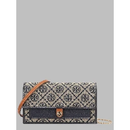 Portafoglio Con Catena T Monogram