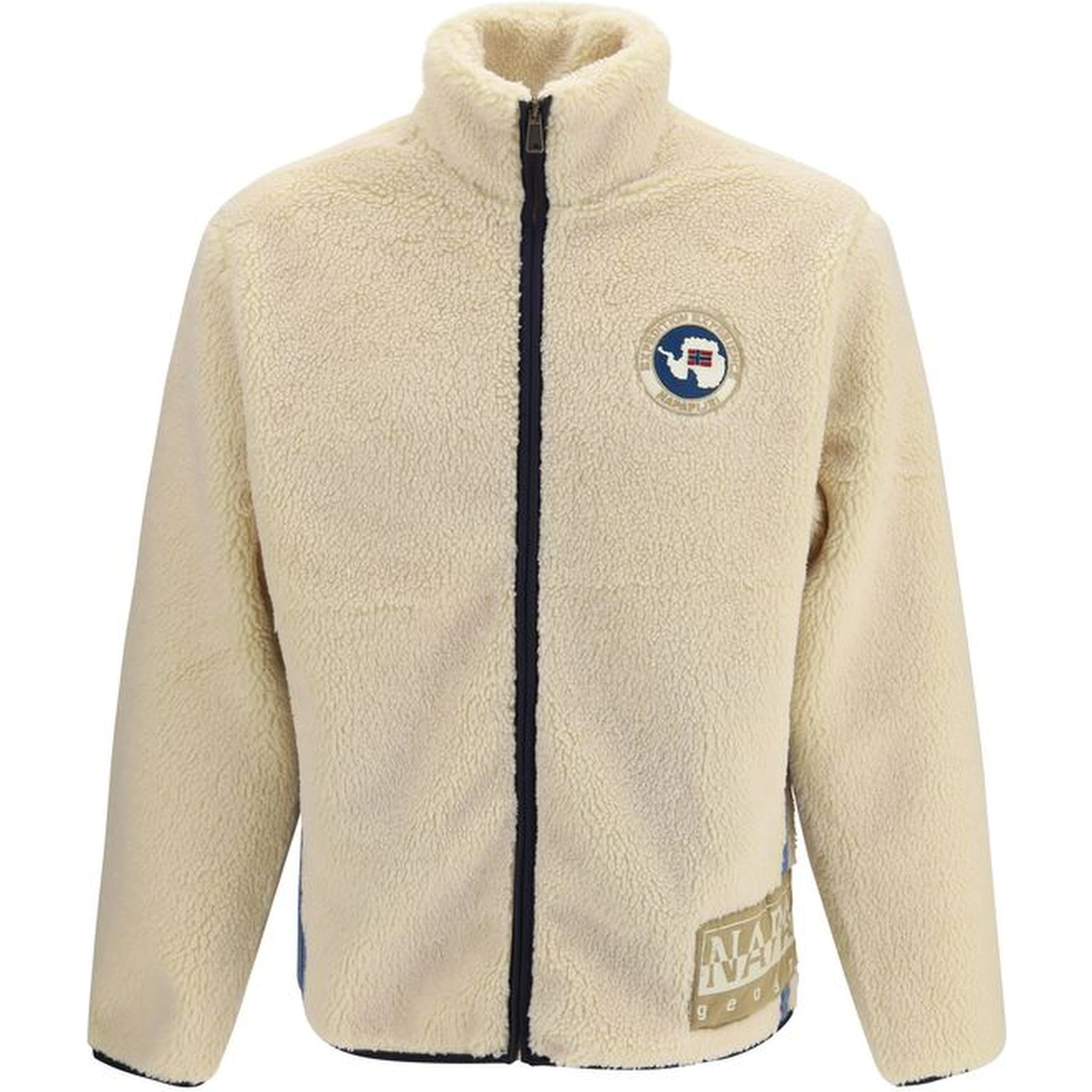 White Polyester Sweatshirt