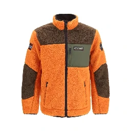 Orange Polyester Sweatshirt
