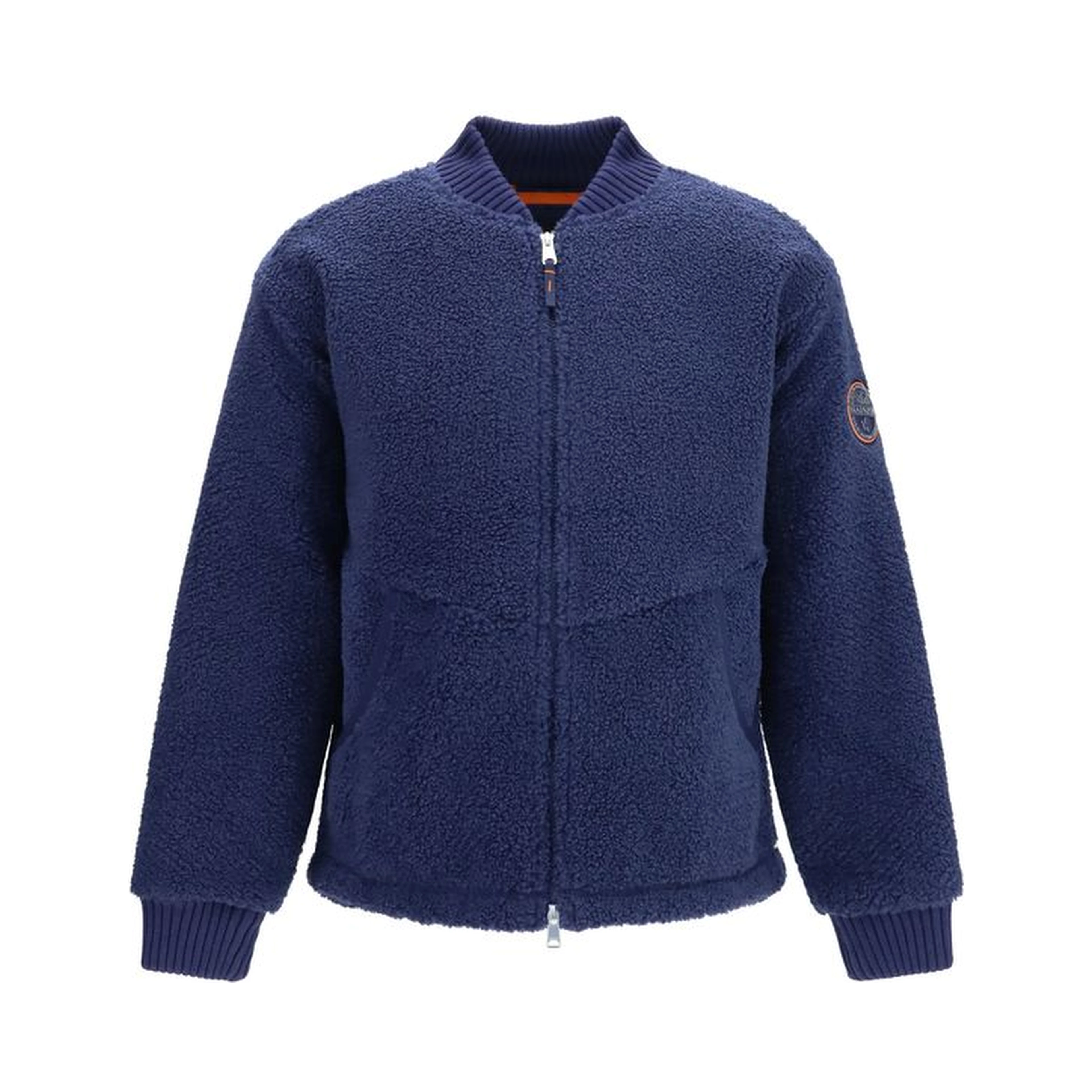 Blue Recycled Polyester Sweatshirt