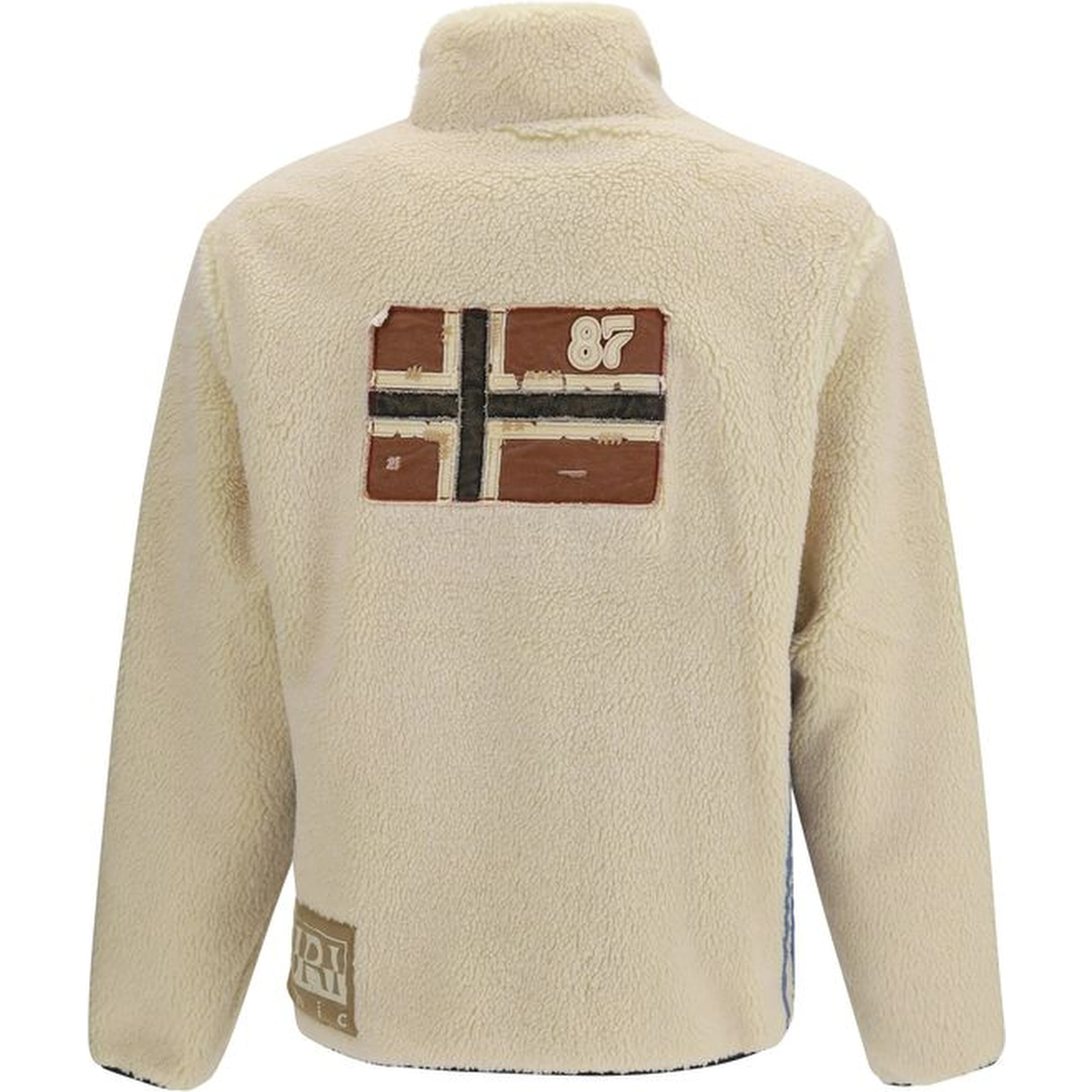 White Polyester Sweatshirt