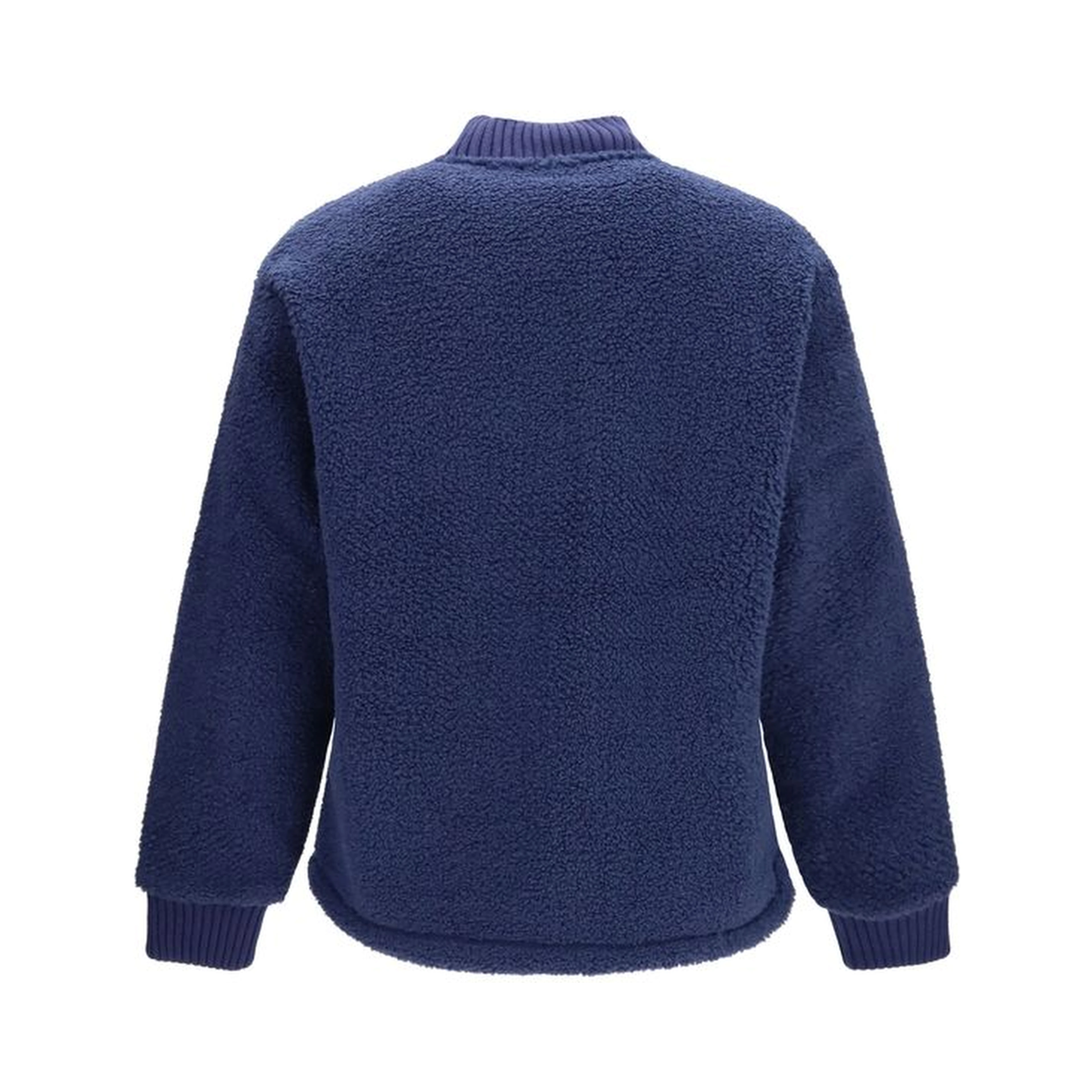 Blue Recycled Polyester Sweatshirt