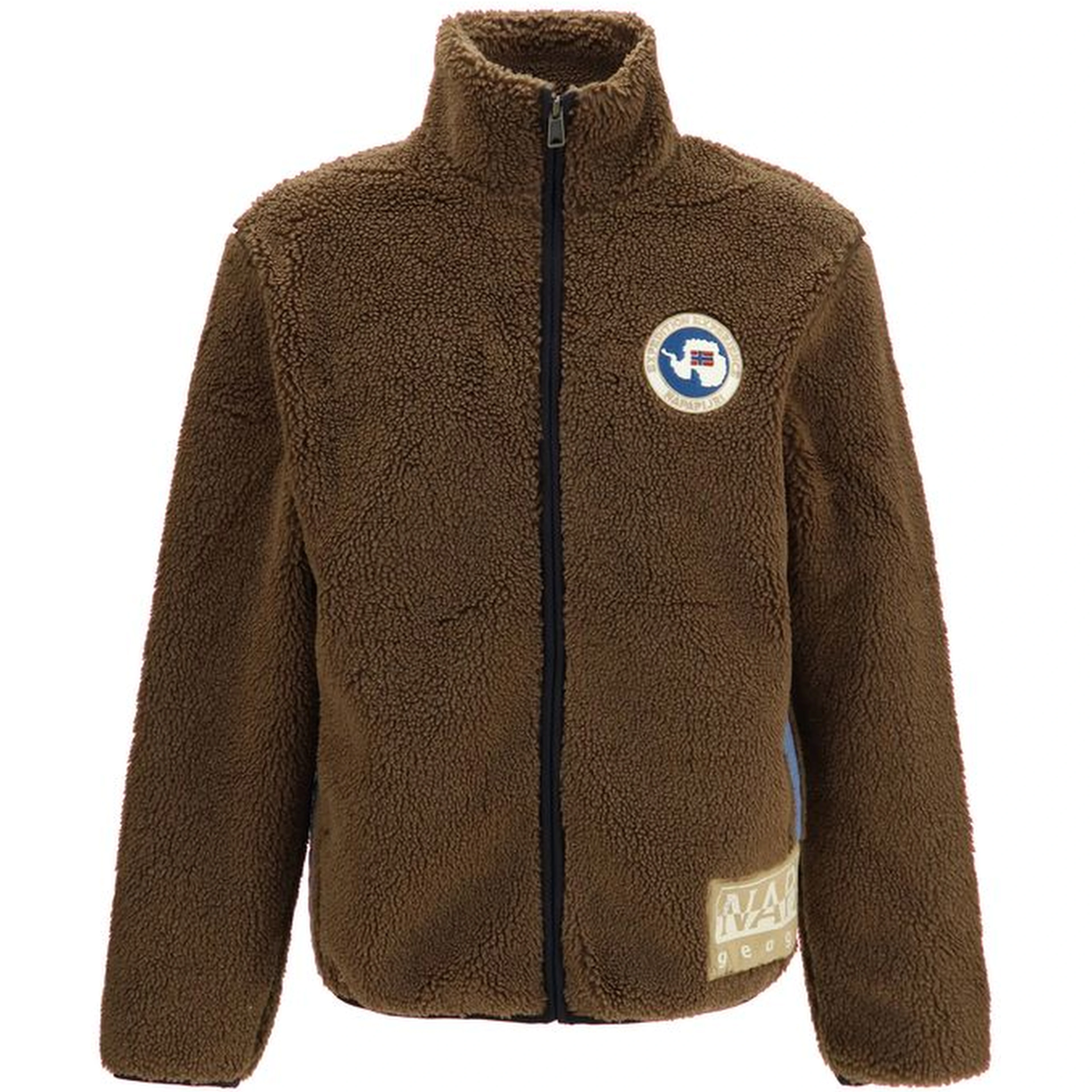 Brown Polyester Sweatshirt