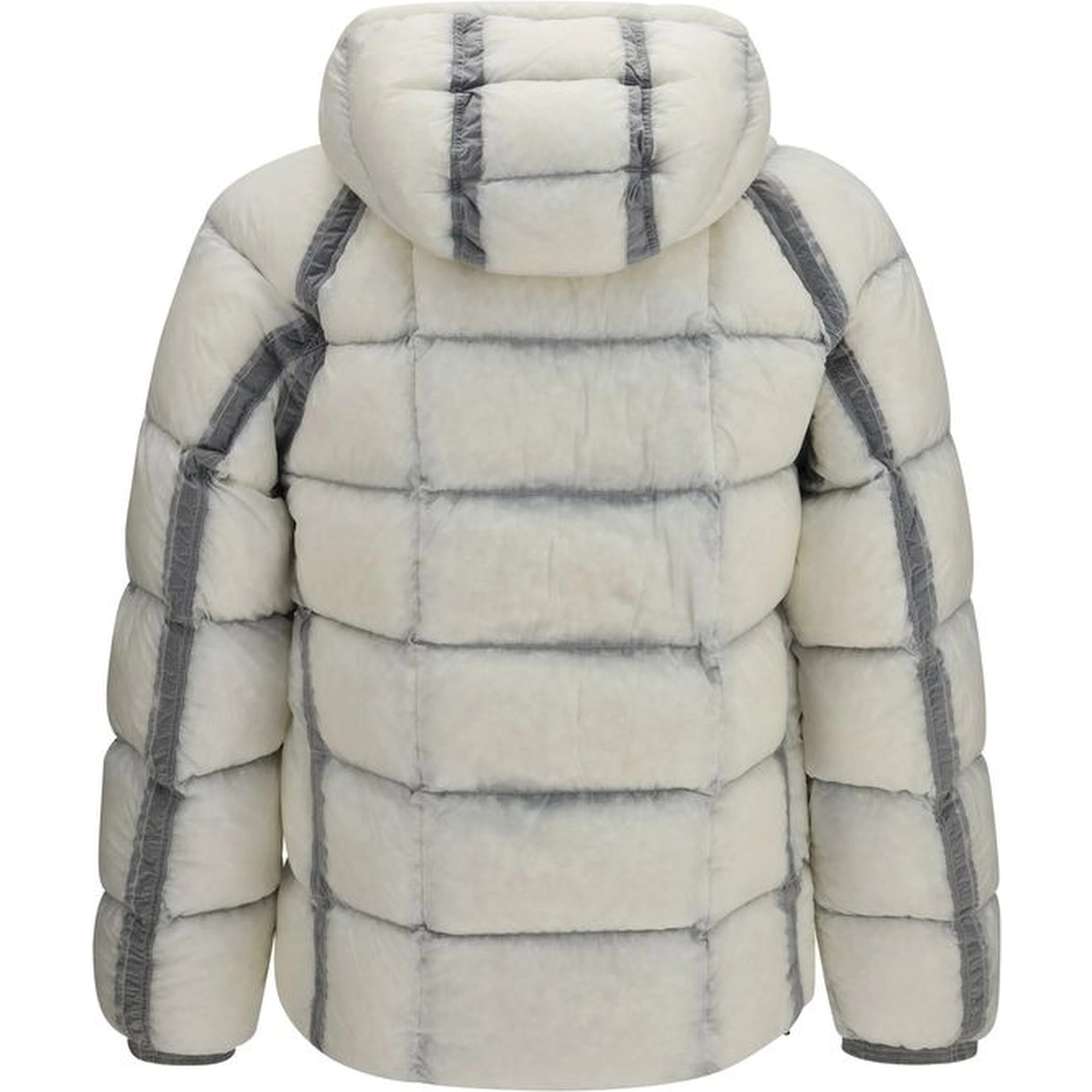 White Polyamide Shell Jacket