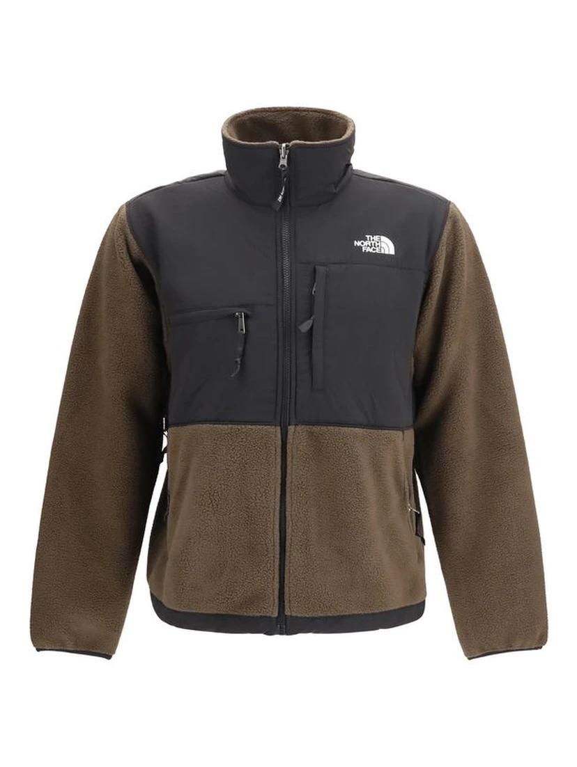 Brown Polyester Shell Jacket