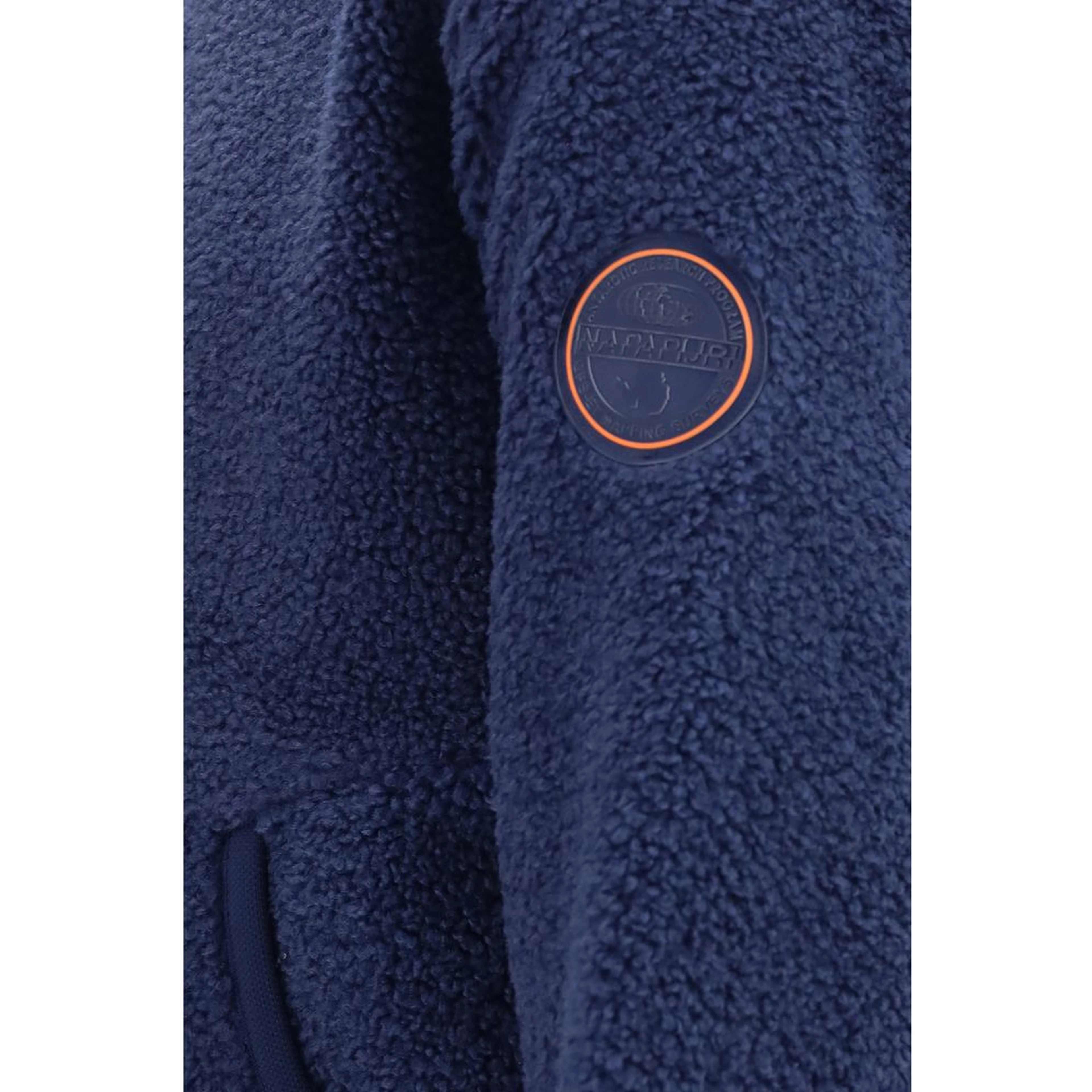 Blue Recycled Polyester Sweatshirt