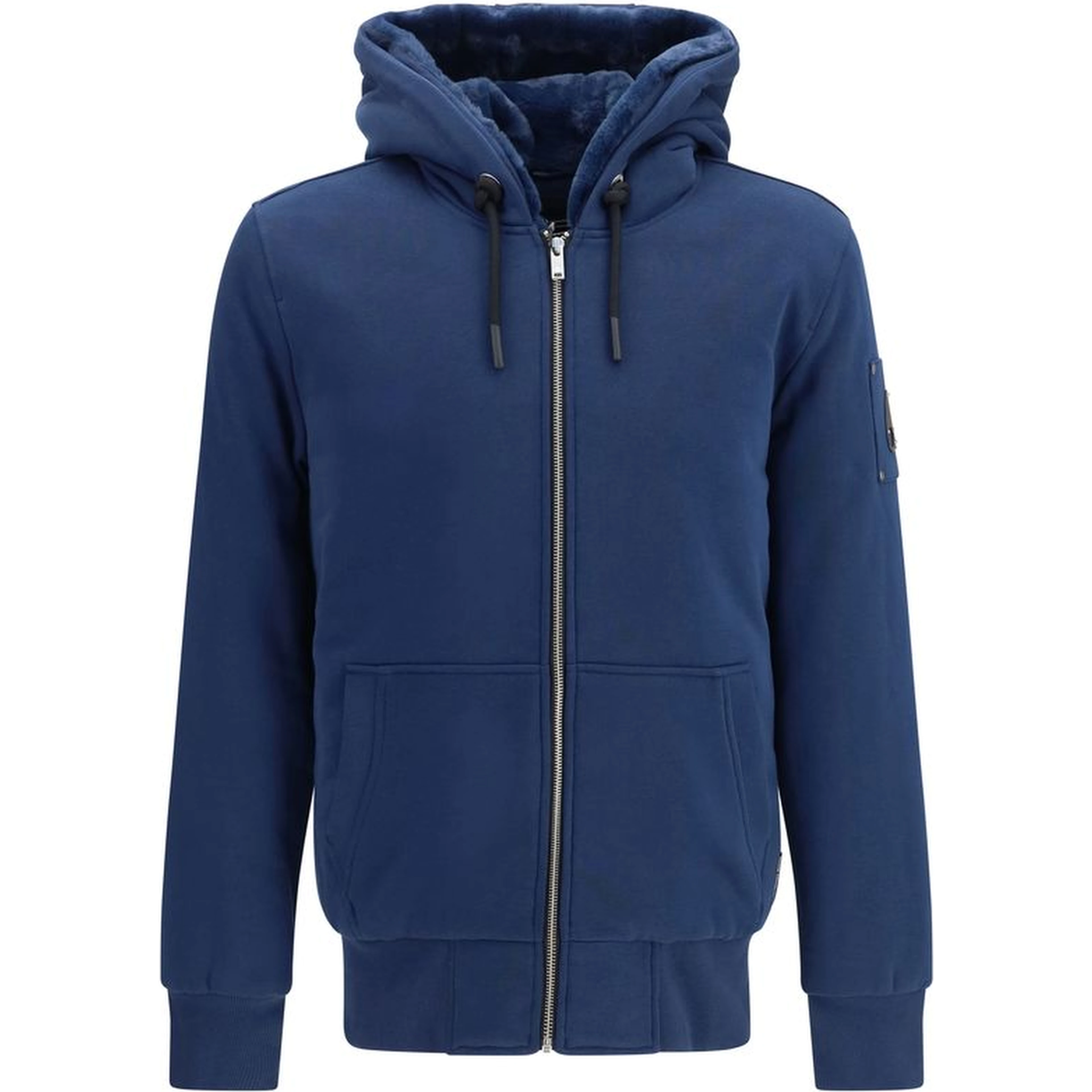 Blue Polyester Sweatshirt