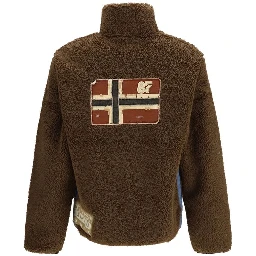 Brown Polyester Sweatshirt
