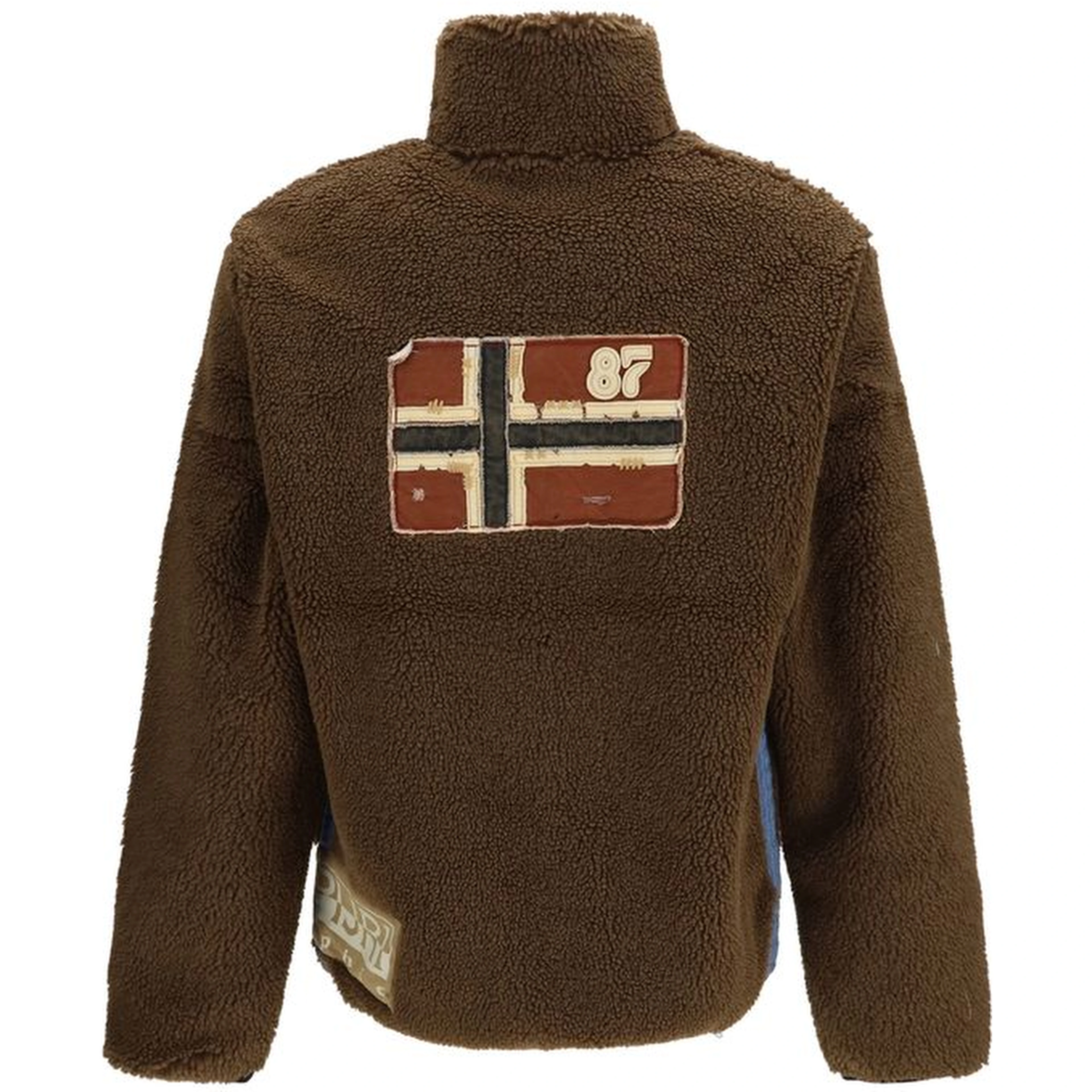 Brown Polyester Sweatshirt