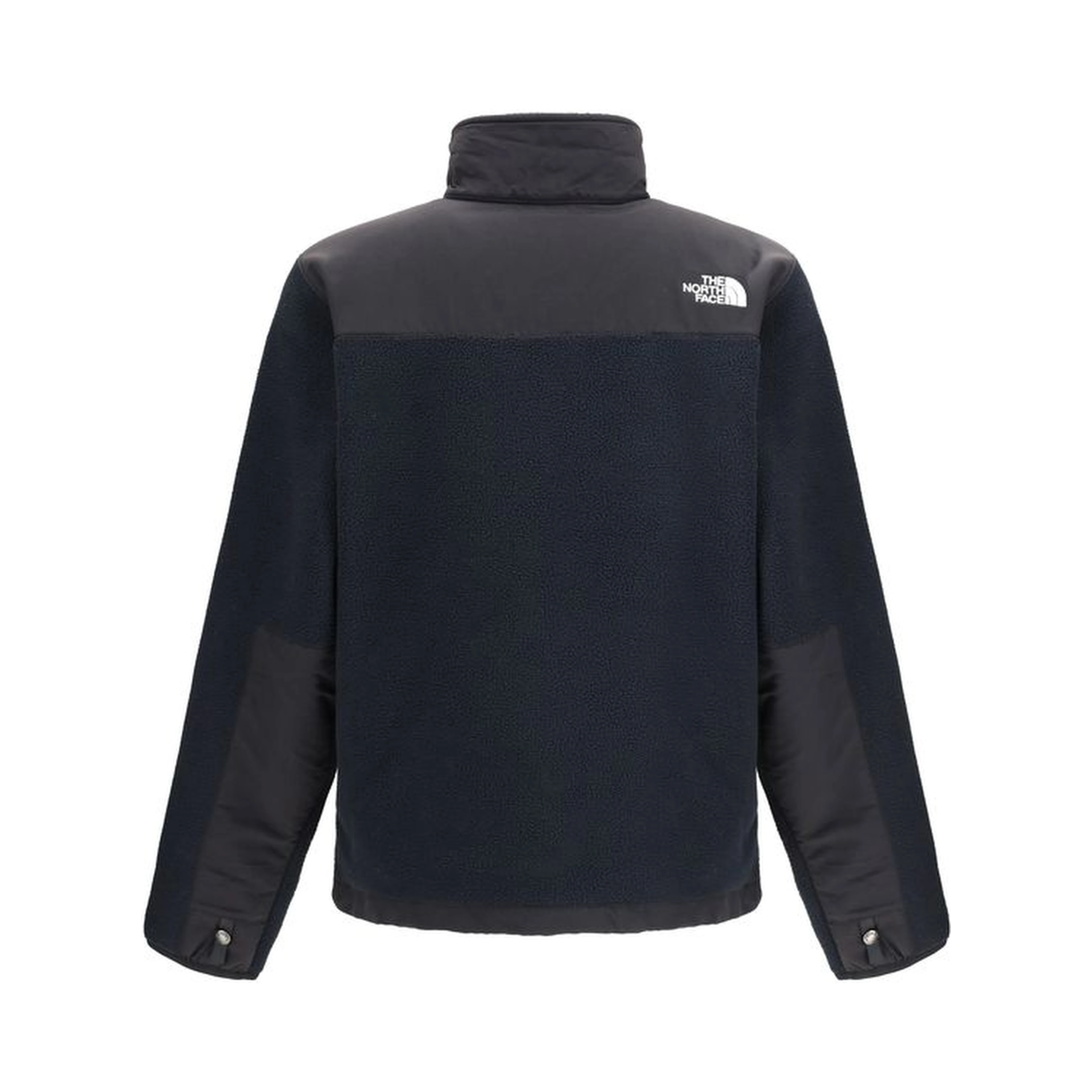 Black Polyamide Full-Length Jacket