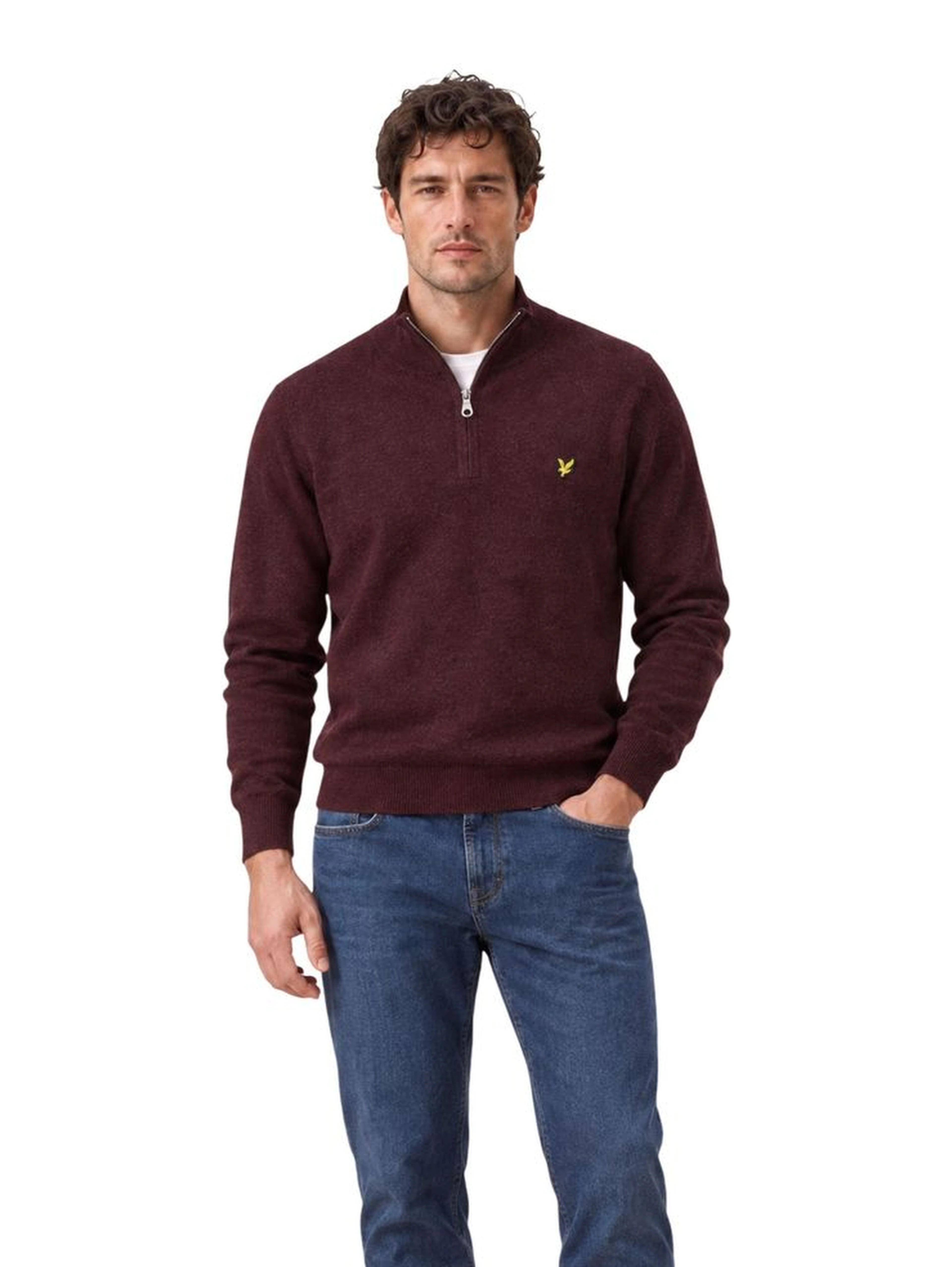 Bordeaux Cotton Sweatshirt