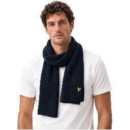 Blue Viscose Scarf