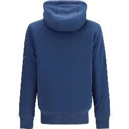 Blue Polyester Sweatshirt