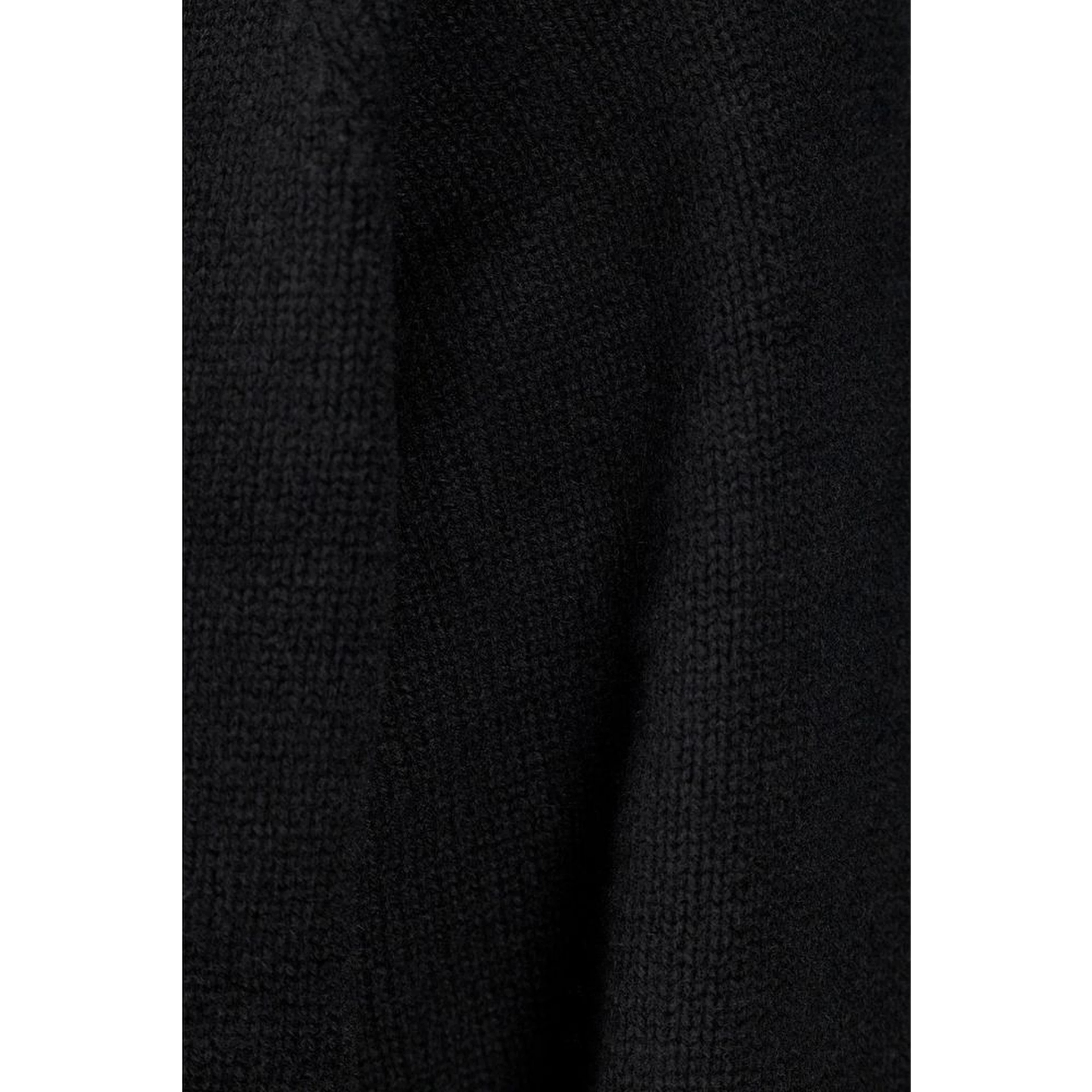 Black Wool Sweatshirt
