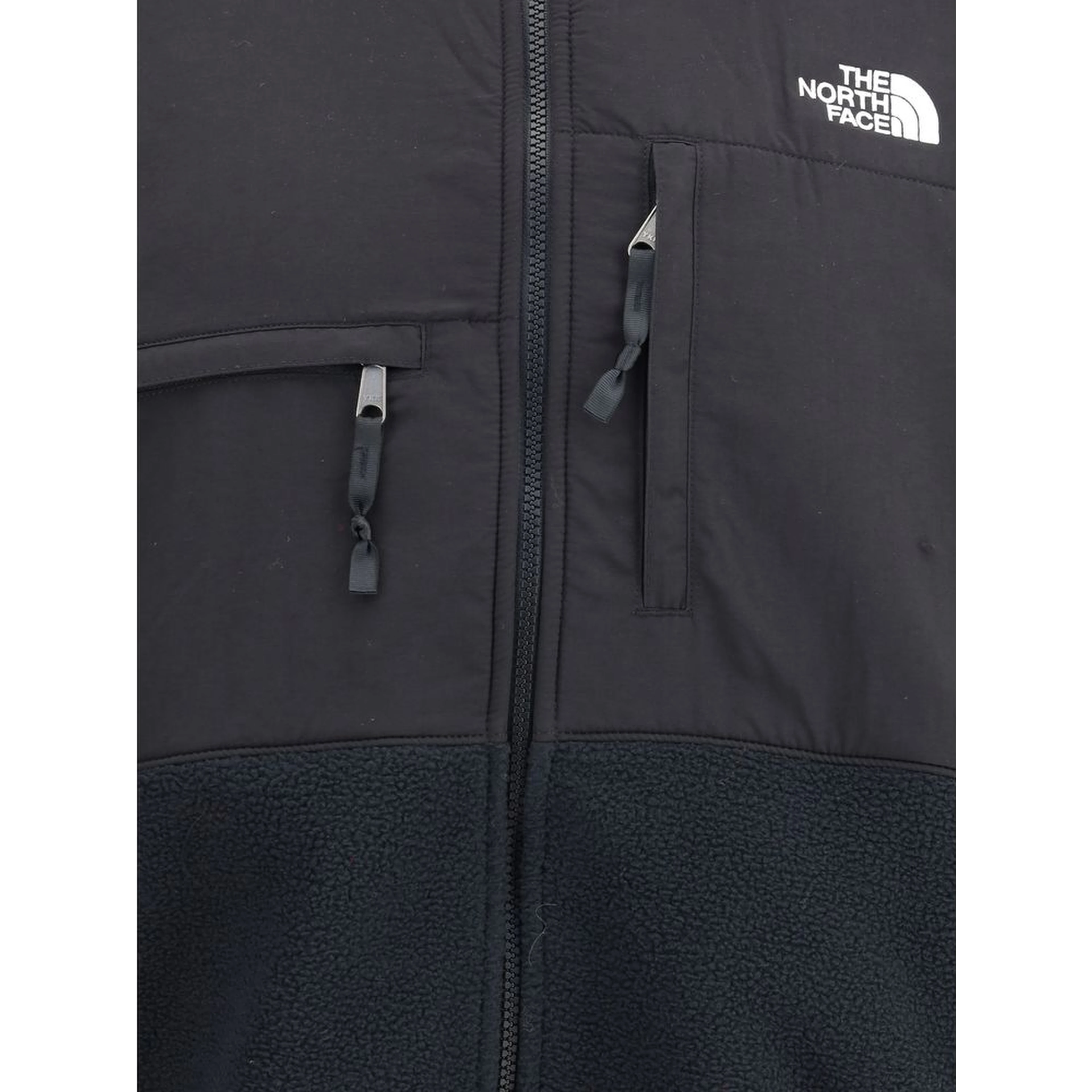 Black Polyamide Full-Length Jacket