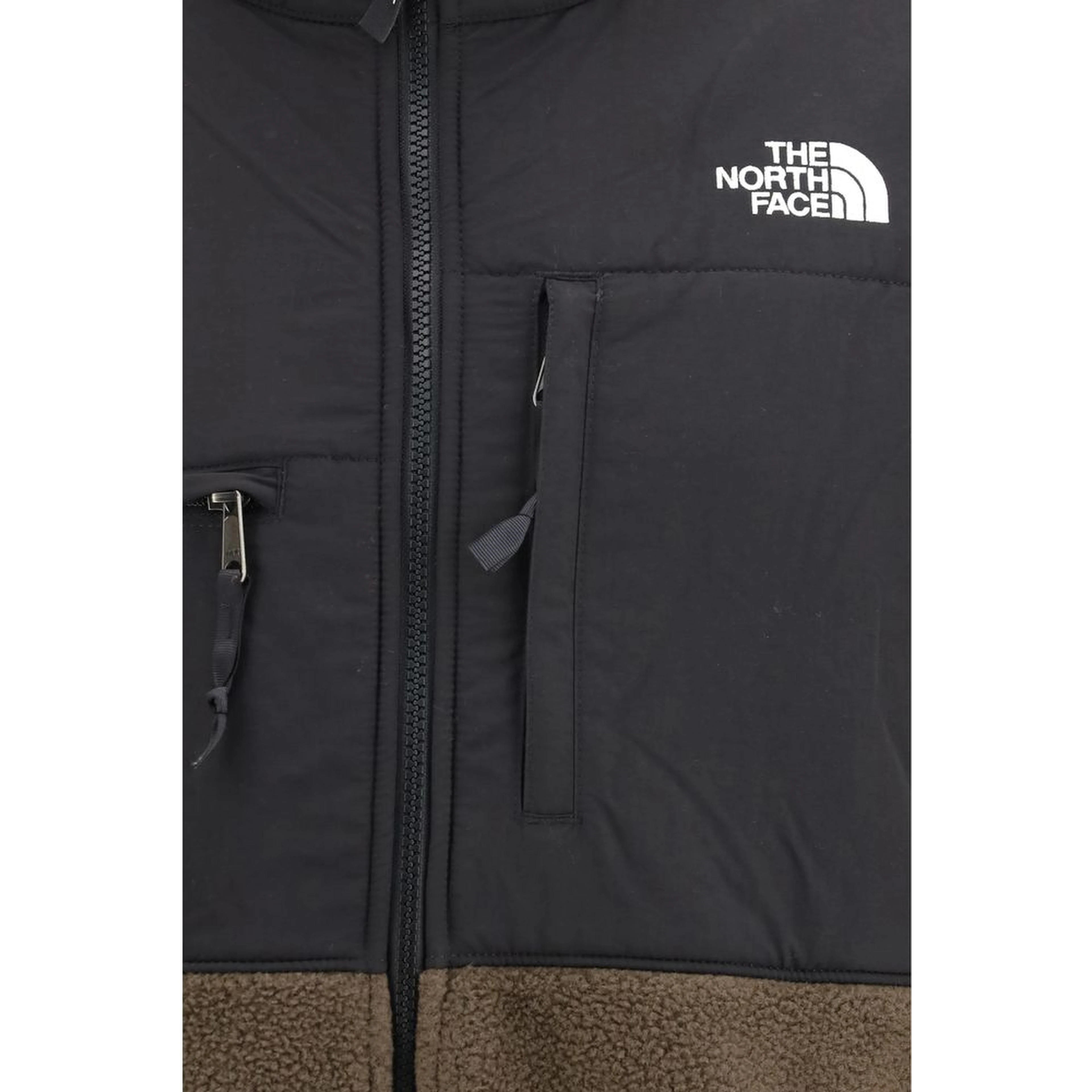 Brown Polyester Shell Jacket