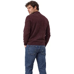 Bordeaux Cotton Sweatshirt