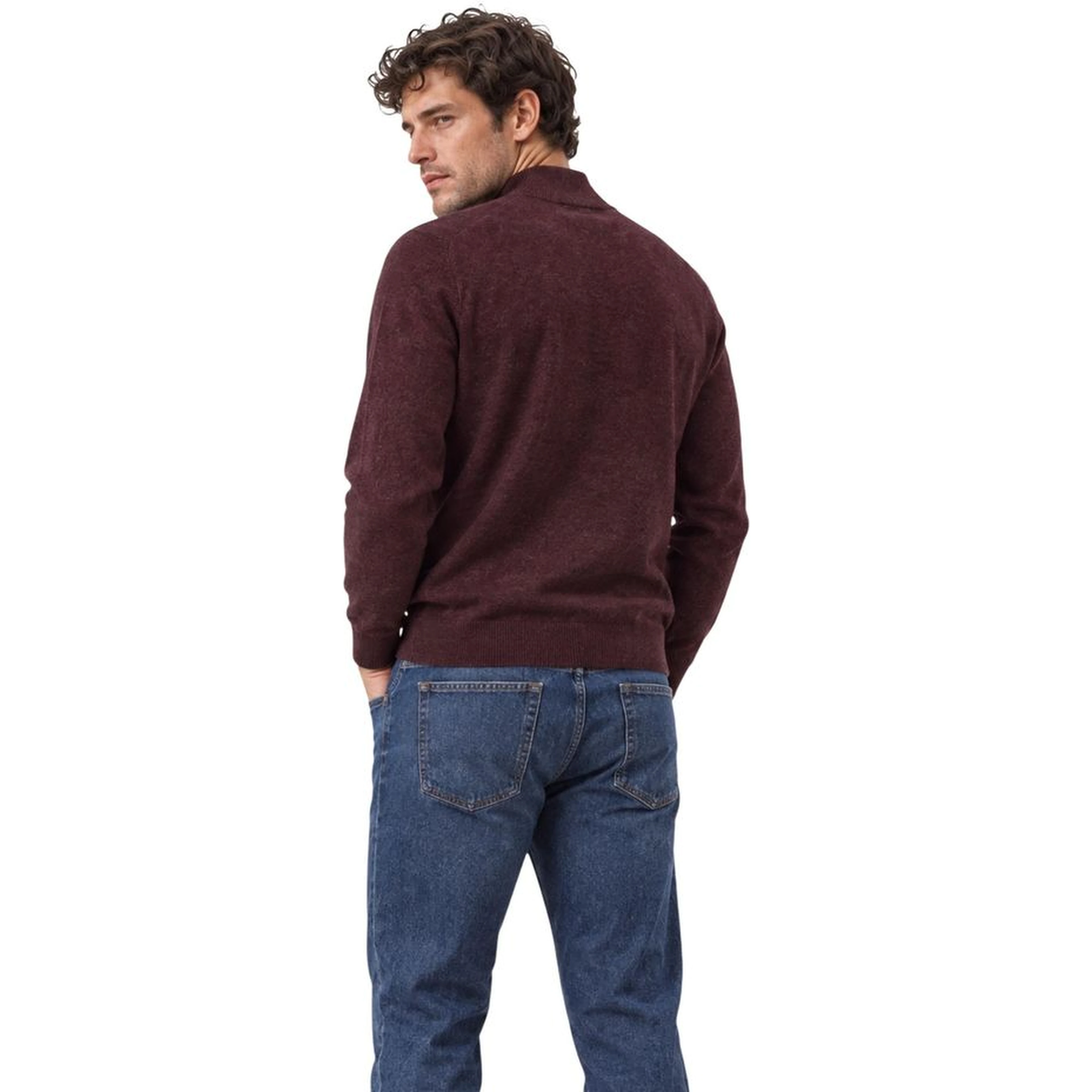 Bordeaux Cotton Sweatshirt