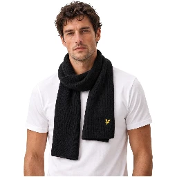 Black Viscose Scarf