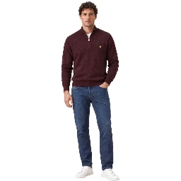 Bordeaux Cotton Sweatshirt