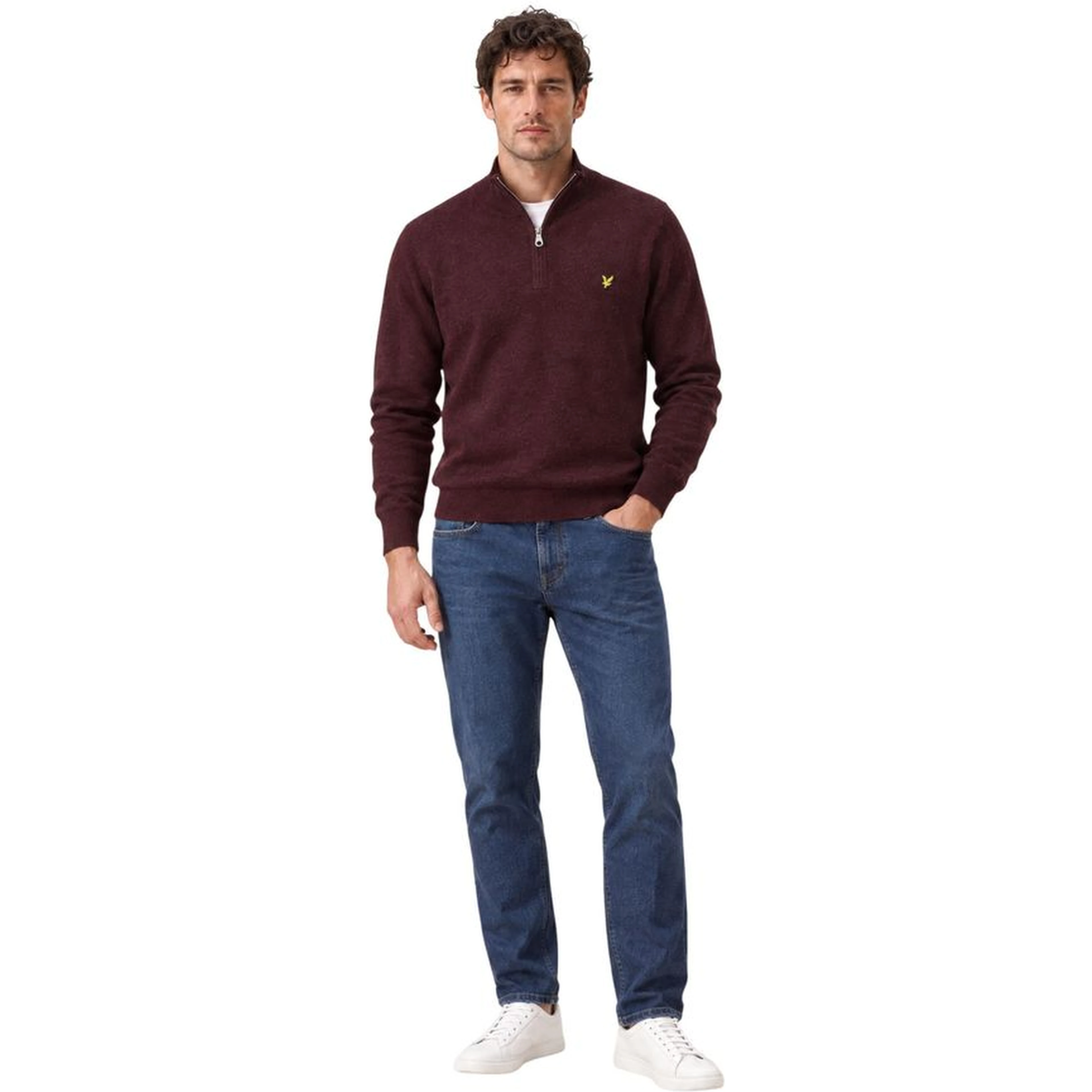 Bordeaux Cotton Sweatshirt