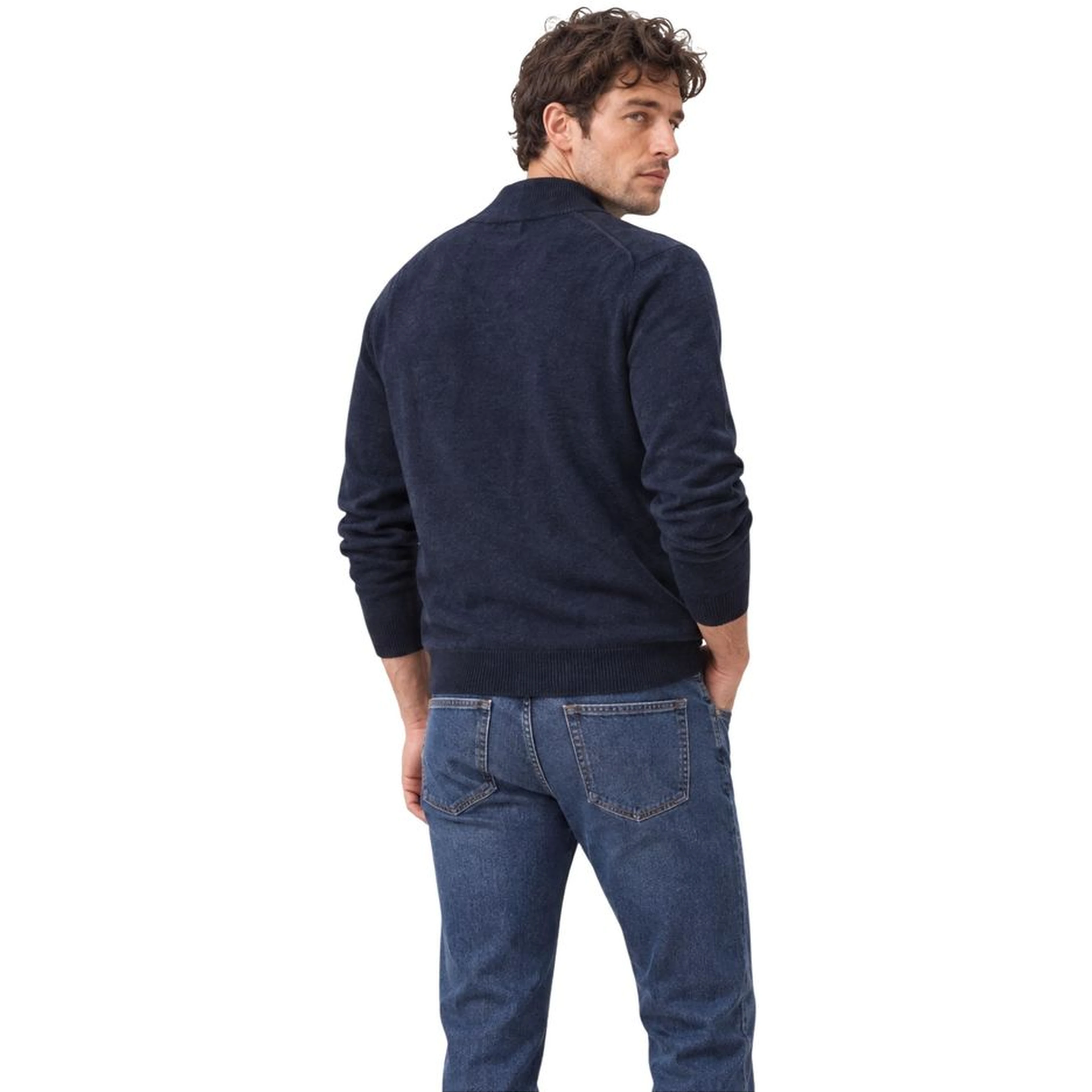 Blue Cotton Sweatshirt