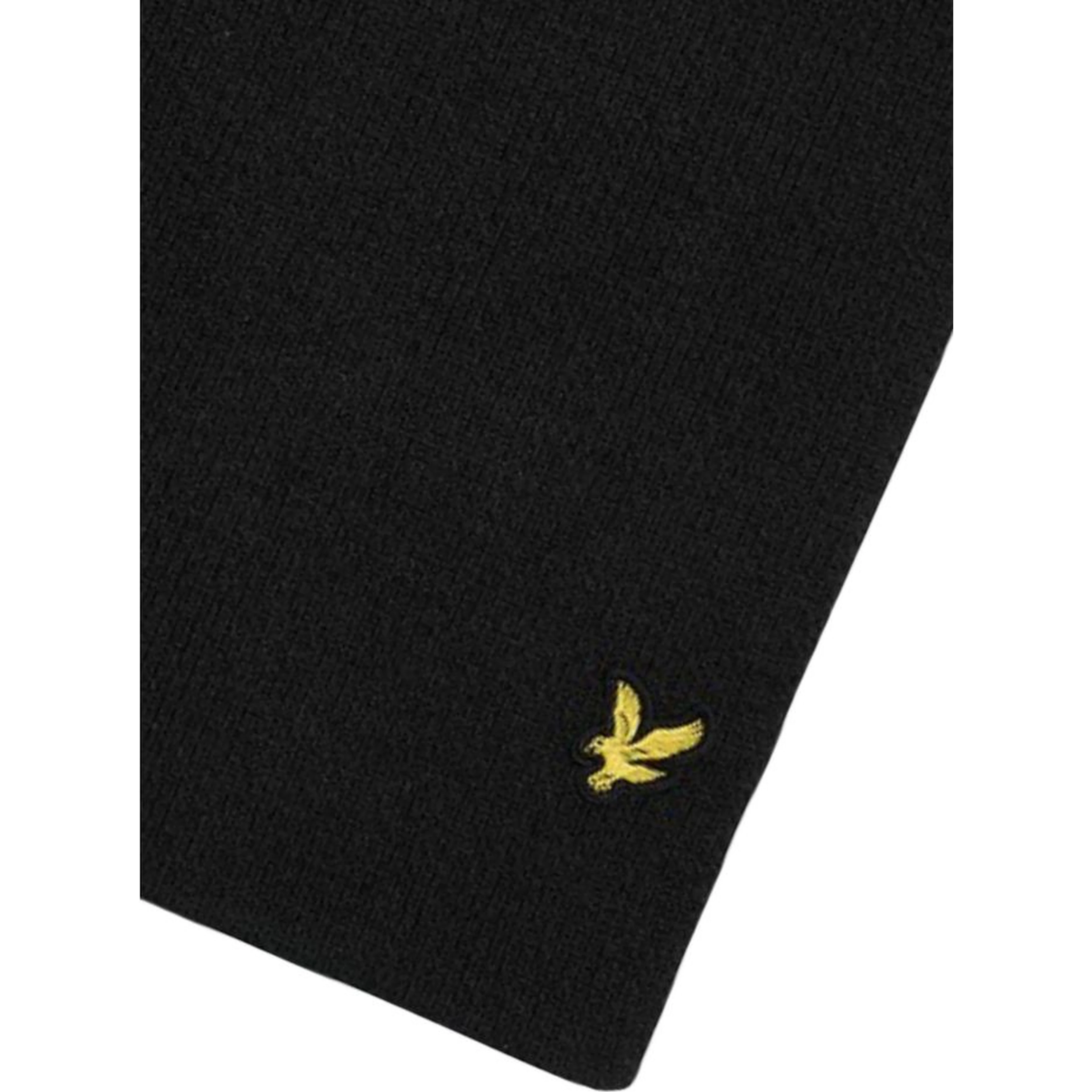 Black Viscose Scarf
