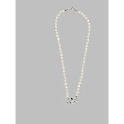 COLLANA DI PERLE CON ORB IN BASSO RILIEVO