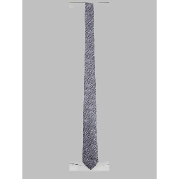 Cravatta "Gancini" in Jacquard di Seta